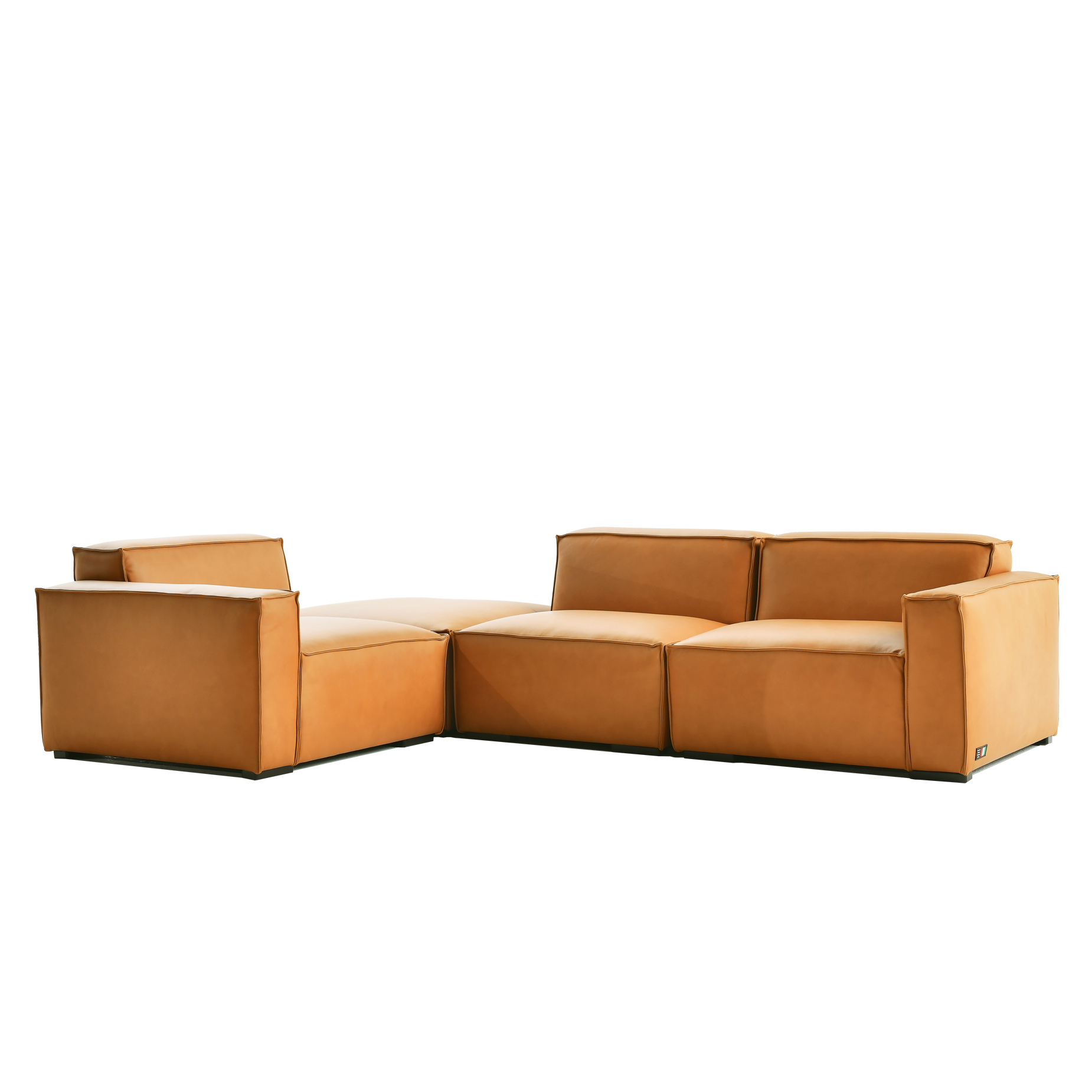 (주)도이치 DOICH ®    PEN2 modular sofa+stool 도이치 펜2 4인 모듈소파+스툴  [4주 주문제작]